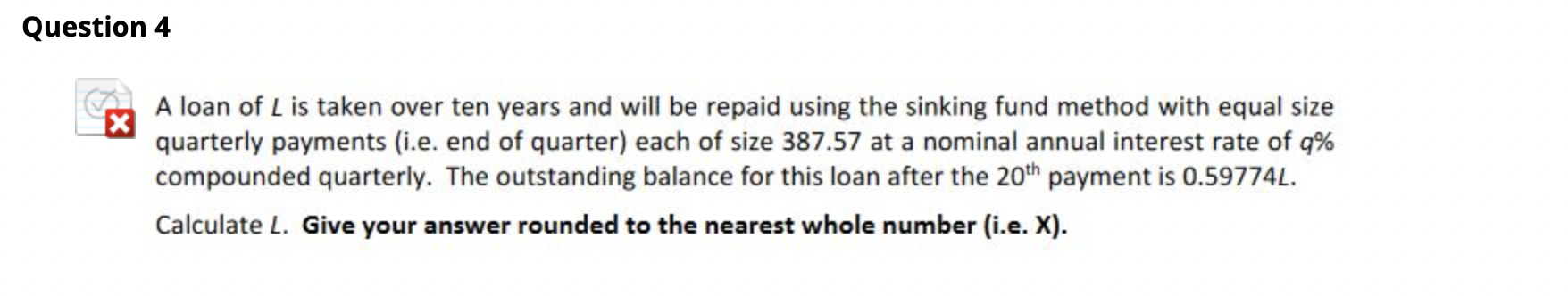 A Written Explanation Would Be Helpful None Of The Other Answers I Can Find Are Correct Hint Outstanding Balance At 2 1
