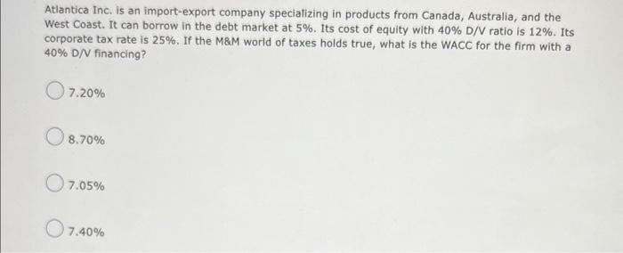 Atlantica Inc Is An Import Export Company Specializing In Products From Canada Australia And The West Coast It Can B 1