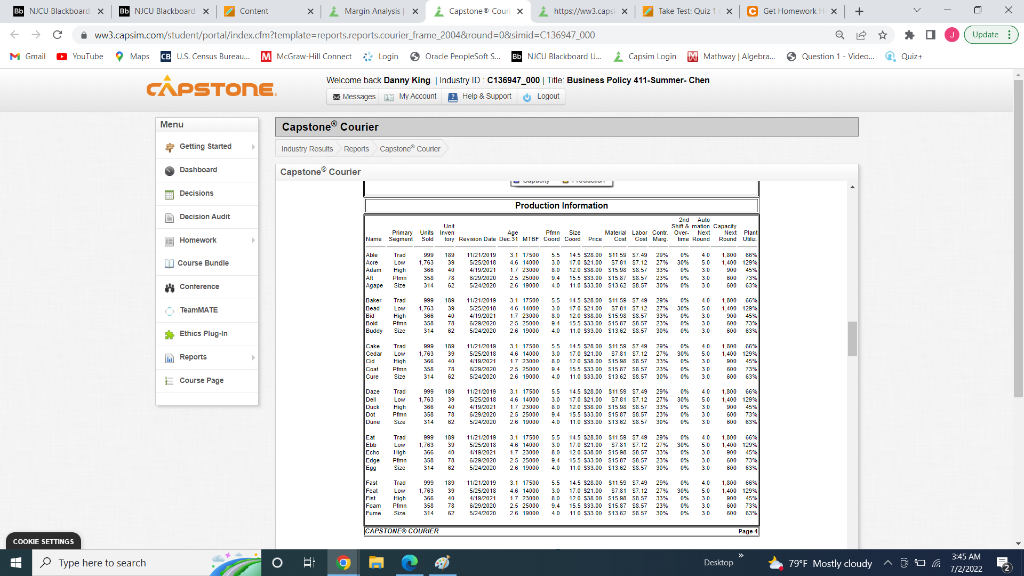 Please Answer Correctly Thank You I Attached The Product Analysis Report Pg4 And The Segment Analysis Report Pg5 9 3