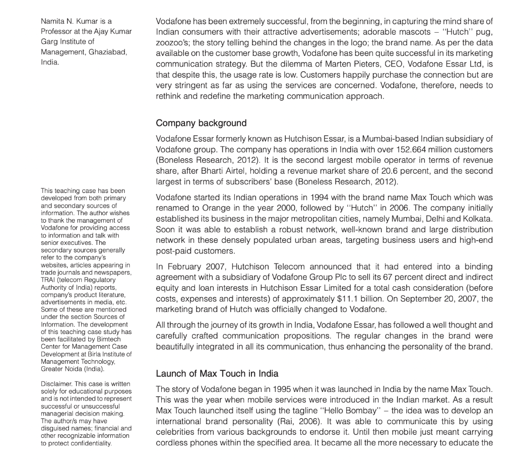 Using Hierarchy Of Effect Model Highlight The Role Of Marketing Communication Over The Past 15 Years To Build Brand V 1