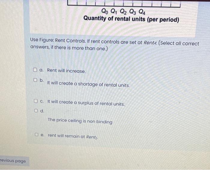 Of Figure Rent Controls Rent Per Period Rent4 Rent 3 Rent2 Rent Rento Ob S X D Qo Q Q2 Q3 Q4 Quantity Of Rental Un 2