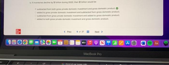 I Thought Inventories Decline Goods Are Sold More In Market Therefore Gdp Gone Up Because Of It Thus Gdp Should 2