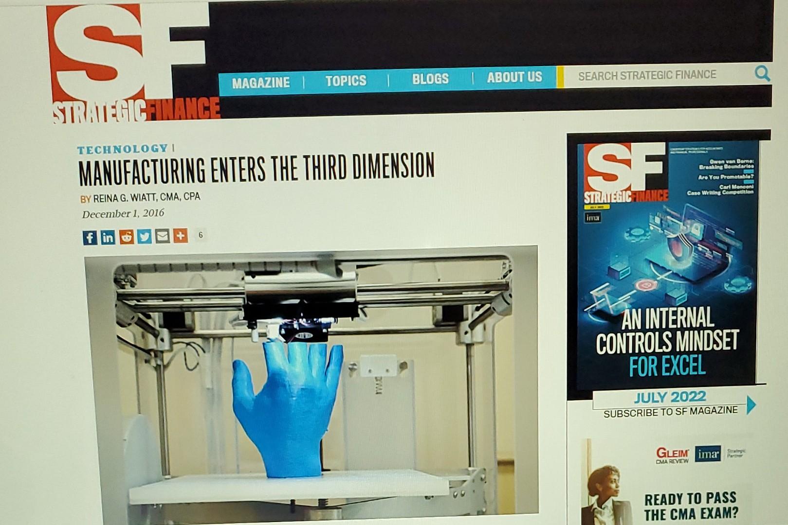 After Reading The Article Answer The Following Questions What Are Some Of The Emerging 3d Printing Applications For M 2