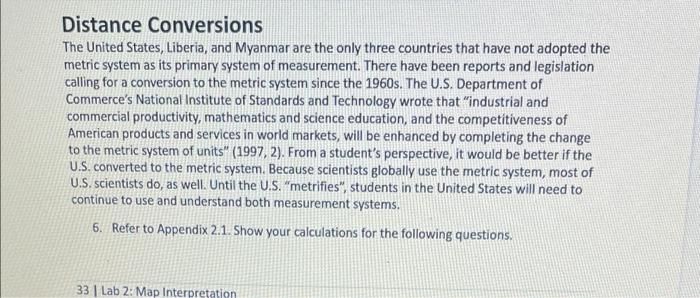 Distance Conversions The United States Liberia And Myanmar Are The Only Three Countries That Have Not Adopted The Metr 1