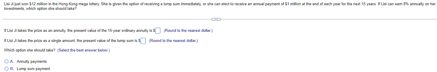 Lisi Ji Just Won 12 Million In The Hong Kong Mega Lottery She Is Given The Option Of Receiving A Lump Sum Immediately 1
