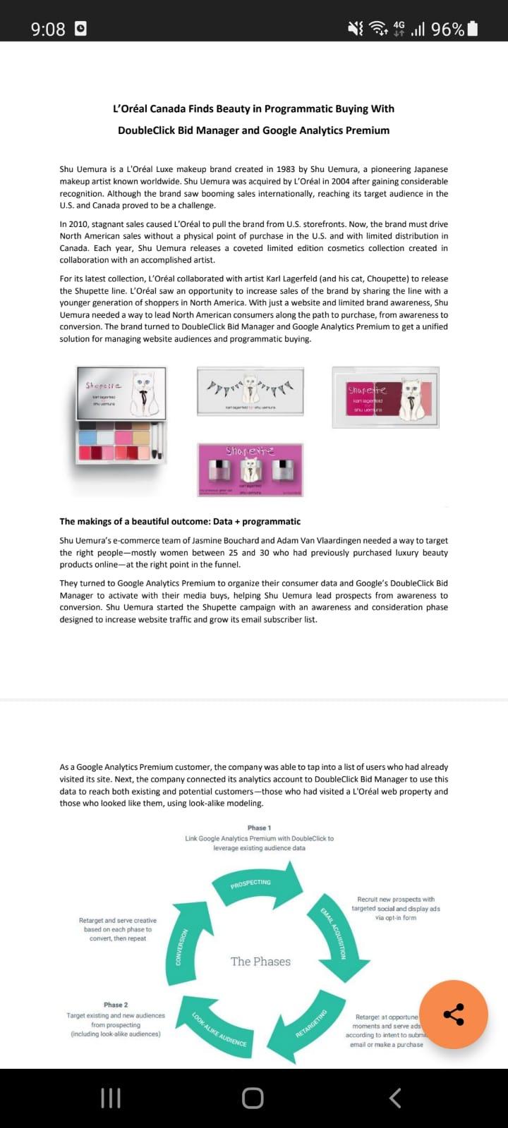9 08 0 L Oreal Canada Finds Beauty In Programmatic Buying With Doubleclick Bid Manager And Google Analytics Premium Shu 1
