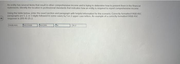 15 An Entity Has Several Items That Result In Other Comprehensive Income And Is Trying To Determine How To Present Them 1