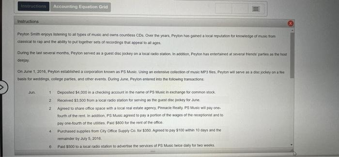 Chapter 1 Continuing Problem Ebook Continuing Problem Chapter 1 Part 2 Instructions Labels And Amount Descriptions In 8