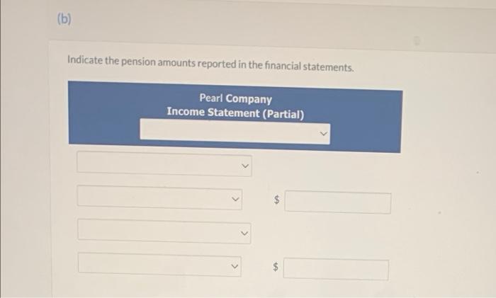 Current Attempt In Progress Pearl Corp Sponsors A Defined Benefit Pension Plan For Its Employees On January 1 2021 T 7