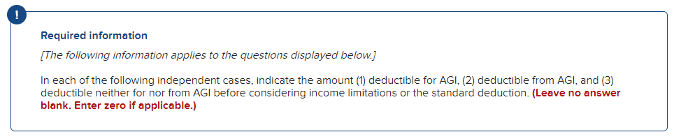 Required Information The Following Information Applies To The Questions Displayed Below In Each Of The Following Inde 1