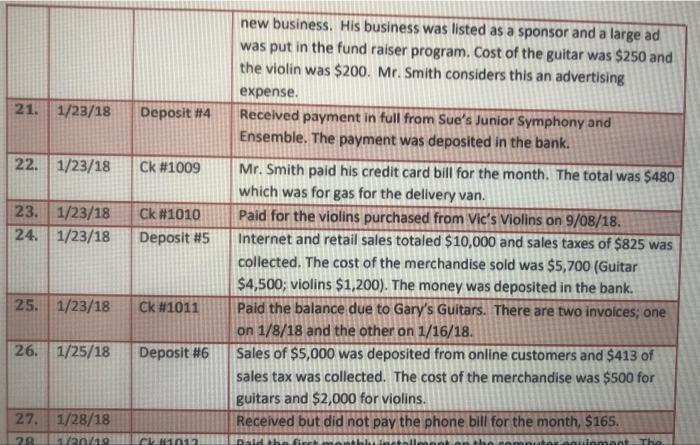Part Four Instructions In This Part Of The Practice Set The Student Will Prepare A Bank Reconciliation For The Month Of 8