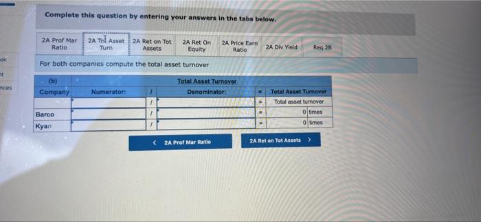 Required Information The Following Information Applies To The Questions Displayed Below Summary Information From The 3