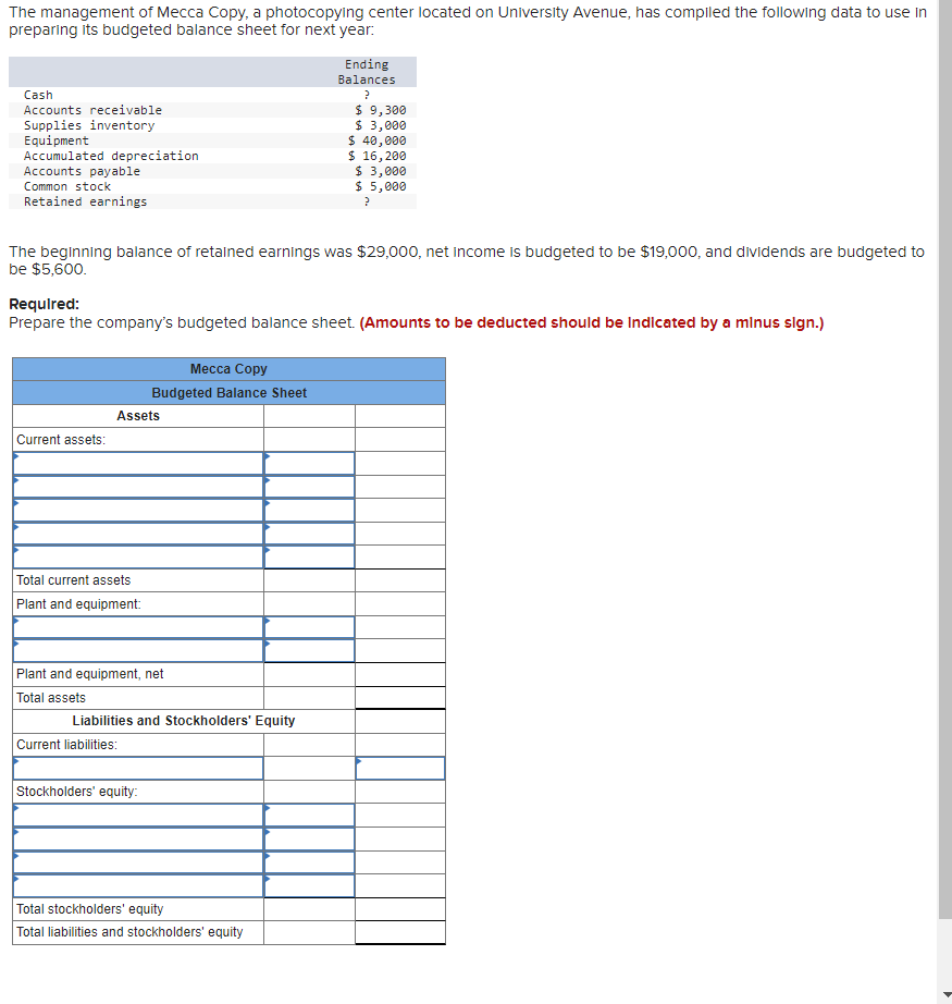 The Management Of Mecca Copy A Photocopying Center Located On University Avenue Has Compiled The Following Data To Use 1