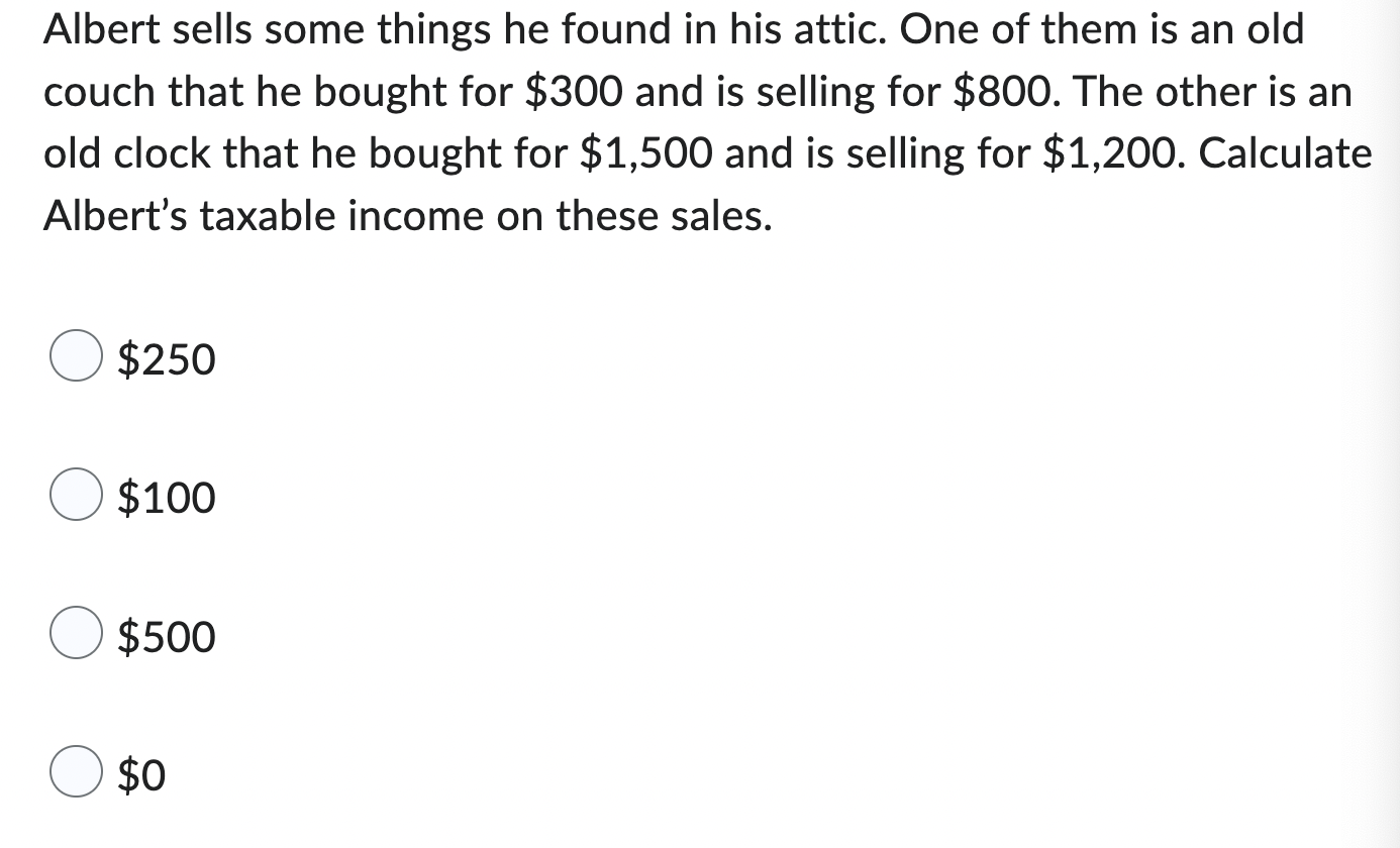 Albert Sells Some Things He Found In His Attic One Of Them Is An Old Couch That He Bought For 300 And Is Selling For 1