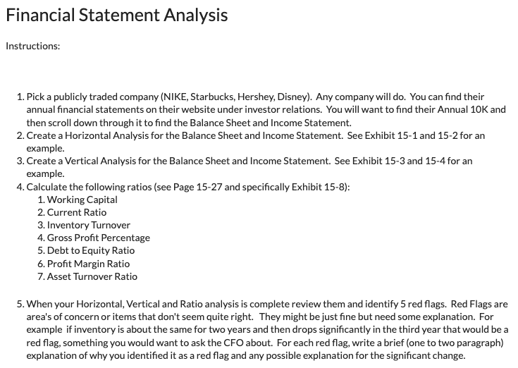 Financial Statement Analysis 1
