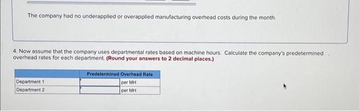 Required Information The Following Information Applies To The Questions Displayed Below A Company Had No Jobs In Prog 4