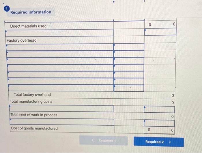Required Information The Following Information Applies To The Questions Displayed Below The Following Year End Inform 3