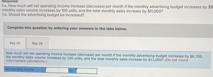 Selling Price Variable Expenses Contribution Margin Percent Per Unit Of Sales 110 100 77 70 33 30 Fixed Expenses A 2