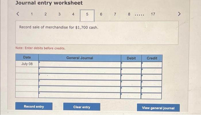 Prepare Journal Entries To Record The Following Merchandising Transactions Of Cabela S Which Uses The Perpetual Invento 6
