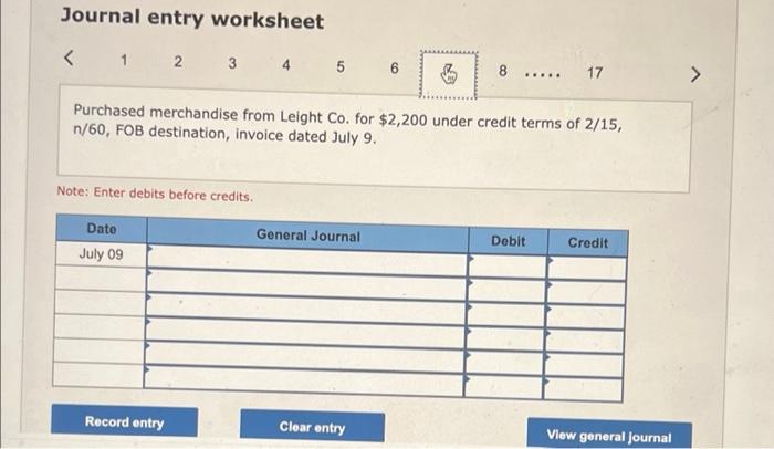 Prepare Journal Entries To Record The Following Merchandising Transactions Of Cabela S Which Uses The Perpetual Invento 8