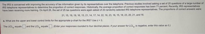 The Irs Is Concerned With Improving The Accuracy Of Tax Information Given By Its Representatives Over The Telephone Pre 1