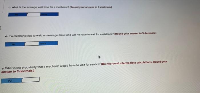 The Parts Department Of A Large Automobile Dealership Has A Counter Used Exclusively For Mechanics Requests For Parts 2