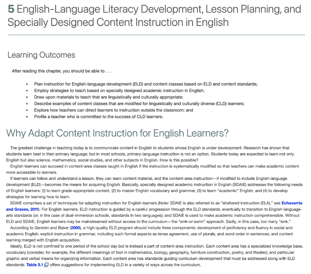 What Are The Foundations Of Literacy For Our Students Who Are Learning English Discussion Writing And The English Lear 1