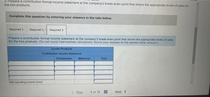Check My Work Lucido Products Markets Two Computer Games Claimjumper And Makeover A Contribution Format Income Stateme 4