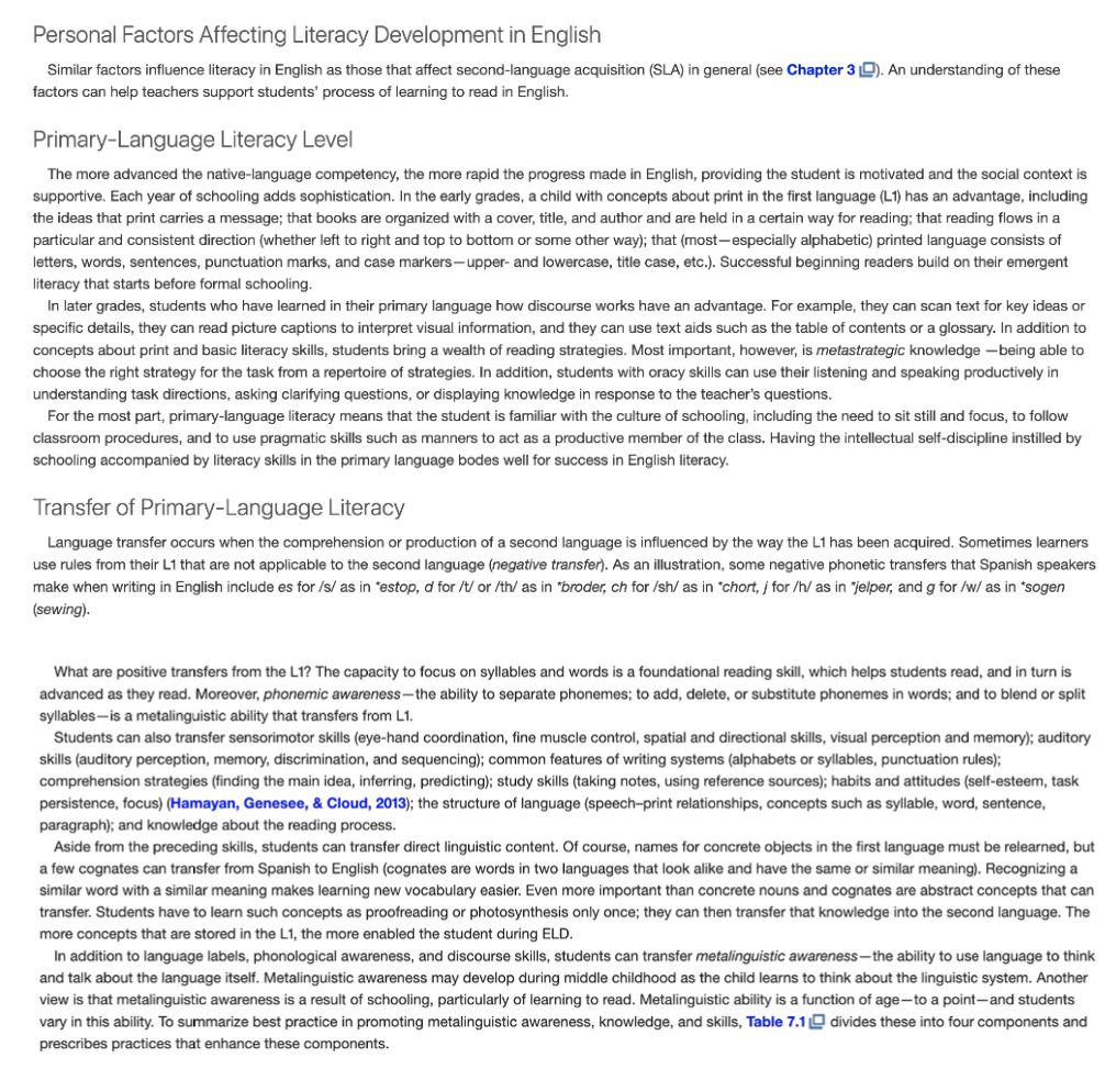 What Are The Foundations Of Literacy For Our Students Who Are Learning English Discussion Writing And The English Lear 57