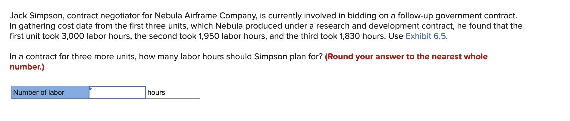 Jack Simpson Contract Negotiator For Nebula Airframe Company Is Currently Involved In Bidding On A Follow Up Governmen 1