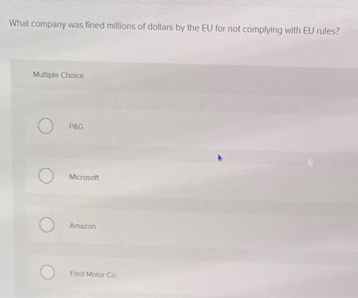 Which Institution Of The Eu Is Responsible For Policy Setting Multiple Choice O O O O The European Parliament The Europ 6