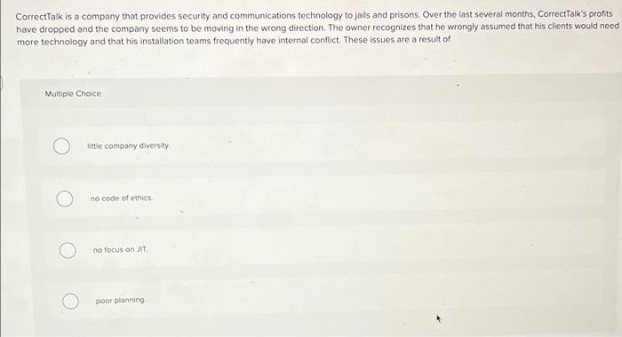 Correcttalk Is A Company That Provides Security And Communications Technology To Jails And Prisons Over The Last Severa 1