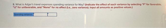 6 Required Information The Following Information Applies To The Questions Displayed Below Adger Corporation Is A Servi 3
