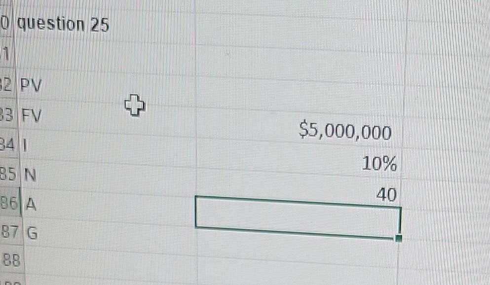 I Need Help Solving This Problem In Excel My Answer Is Not Coming Out The Way I Expect It To Come Out I Am Trying To F 2