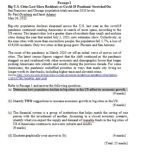 Please Please Answer This Asap With Details You Are My Life Saver Refer To Passage 1 And Answer The Following Question 1