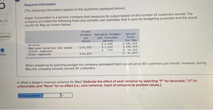 Chapter 9 Foundational 15 5 Required Information The Following Information Applies To The Questions Displayed Below Ad 2