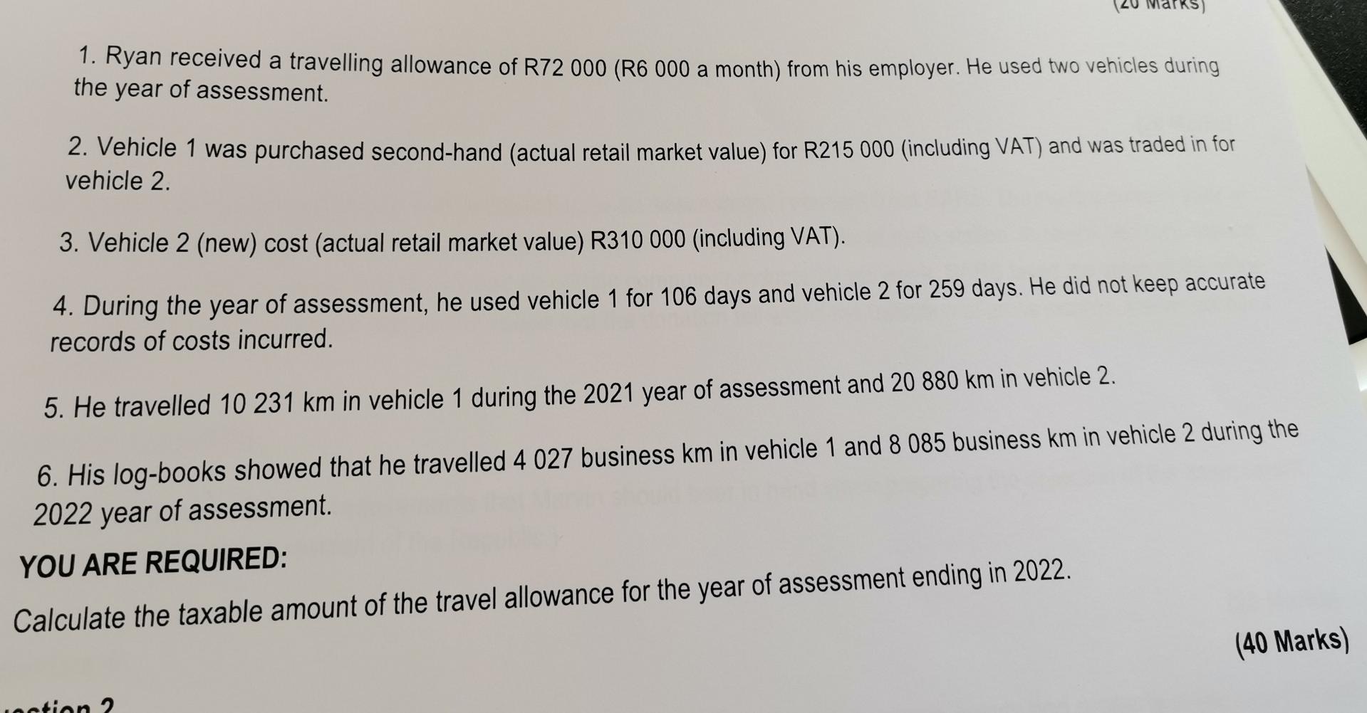 2022 Tax Year 1 March 2021 28 February 2022 Taxable Income R 1 216 200 216 201 337 800 337 801 467 500 467 501 6 3