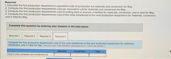 Helix Corporation Uses The Weighted Average Method In Its Process Costing System It Produces Prefabricated Flooring In 4