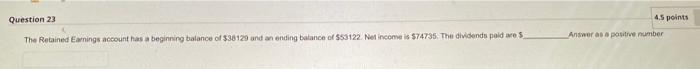Question 22 Abc Company S Stockholder S Equity Is As Follows Common Stock 3 Par Additional Pic Treasury Stock 5 W 2