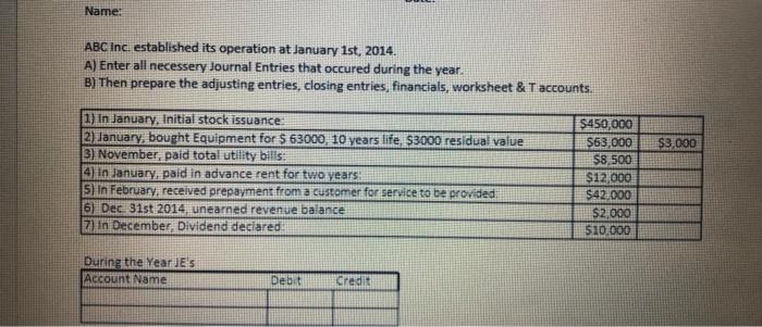Question 7 What Is The Utility Payable Balance In The Trial Balance O 8500 None Of The Above 0 850 1 Pts Name Abc 2