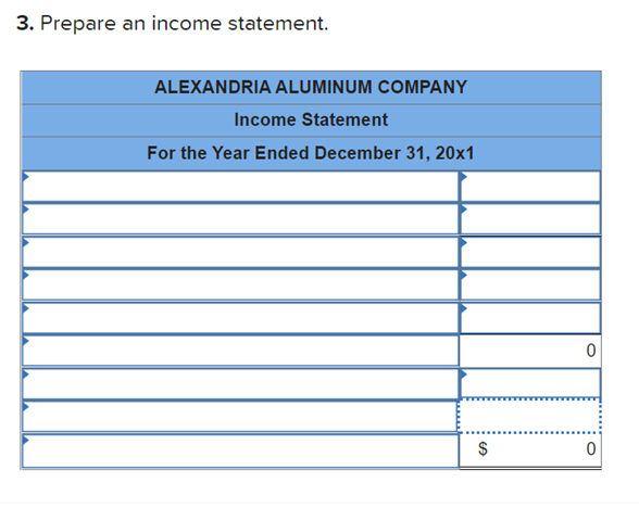 Required Information Exercise 2 29 Schedules Of Cost Of Goods Manufactured And Sold Income Statement Lo 2 1 2 3 2 6 3