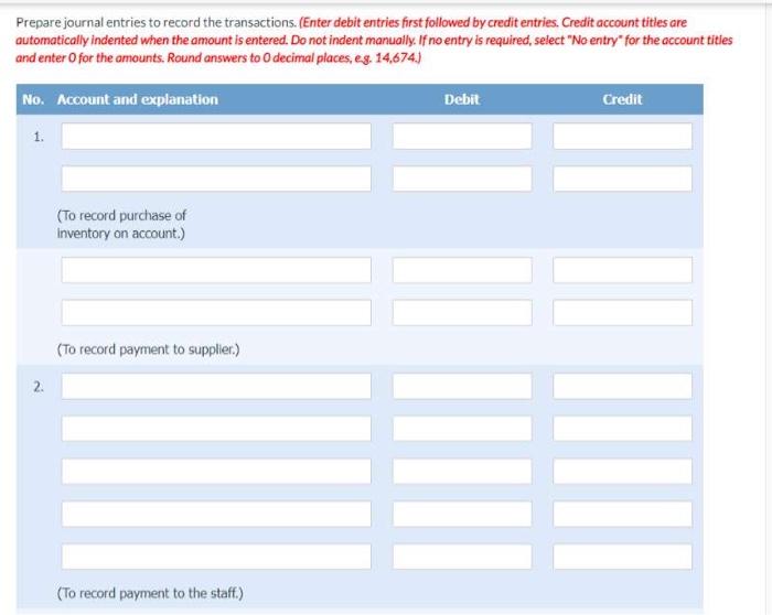 View Policies Current Attempt In Progress Joan S Golf Shop Ltd Had The Following Transactions Involving Current Liabili 2