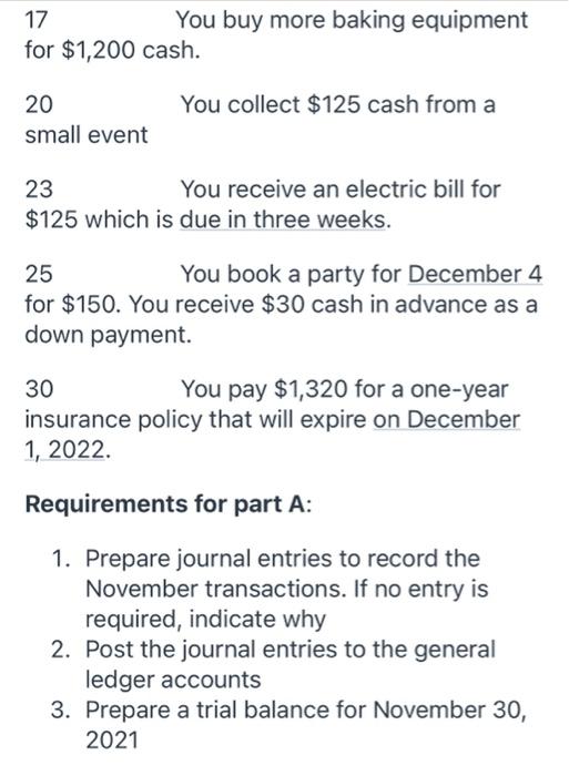 The Process Of Recording Transactions After Researching The Different Forms Of Business Organization You Decide To Open 4