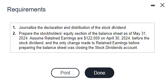 The Stockholders Equity Of Shorewood Occupational Therapy Inc On December 31 2023 Follows Click The Icon To View 2