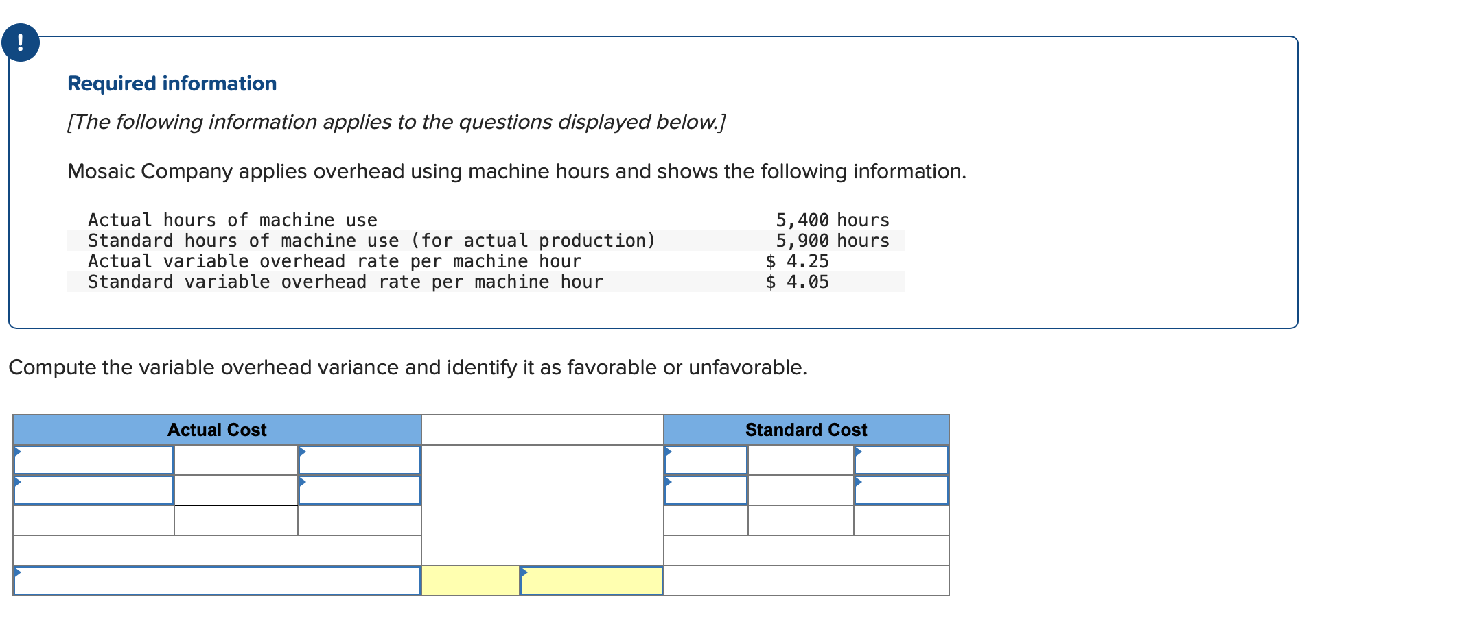 Required Information The Following Information Applies To The Questions Displayed Below Mosaic Company Applies Over 1