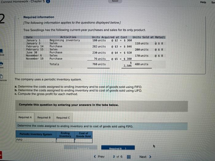 Connect Homework Chapter 5 2 Book Rences Required Information The Following Information Applies To The Questions Displ 1