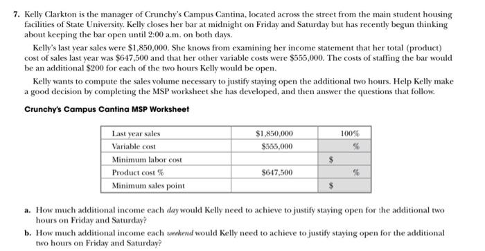 7 Kelly Clarkton Is The Manager Of Crunchy S Campus Cantina Located Across The Street From The Main Student Housing Fa 1