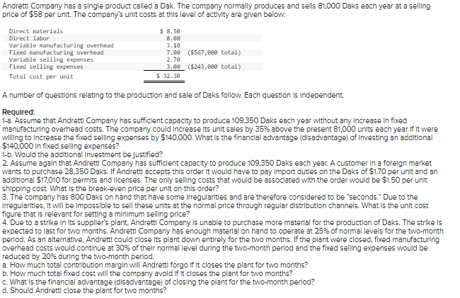 Only Need Help With 4a To 4c The Very Last Part On That Section Thank You 1