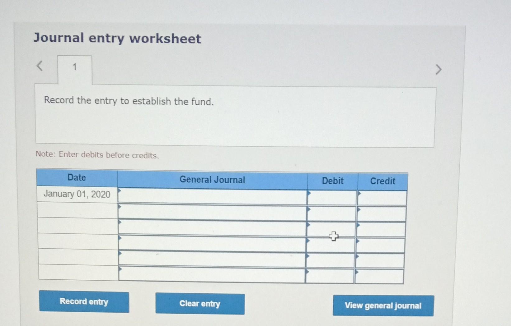 Cameron Co Established A 152 Petty Cash Fund On January 1 2020 One Week Later On January 8 The Fund Contained 29 2