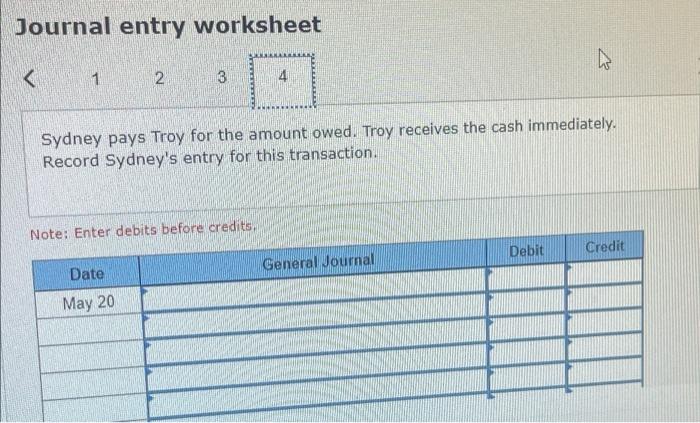 Sydney Retailing Buyer And Troy Wholesalers Seller Enter Into The Following Transactions May 11 Sydney Accepts Deliv 4